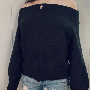 H&M off the shoulder sweater